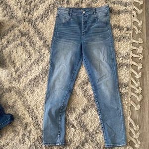 American Eagle High Rose Jeggings